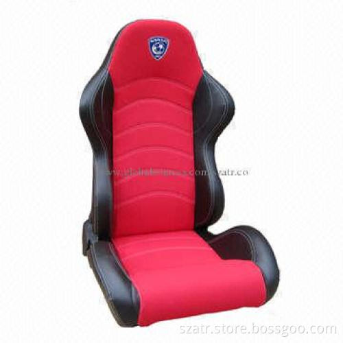 New Style PU Racing Car Seat with Steel Tube Frame